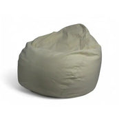 Sillón Puff Tear Drop 100x120 cm Crema