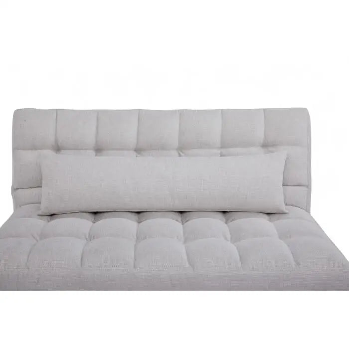 Sofá Cama Coral Tamaño Full Color Gris Claro