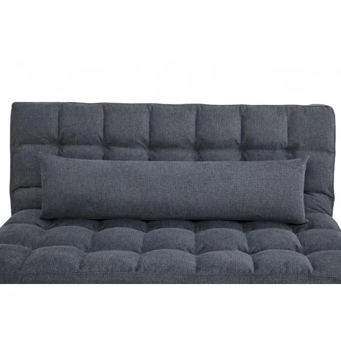 Sofá Cama Coral Tamaño Full Color Gris Oscuro