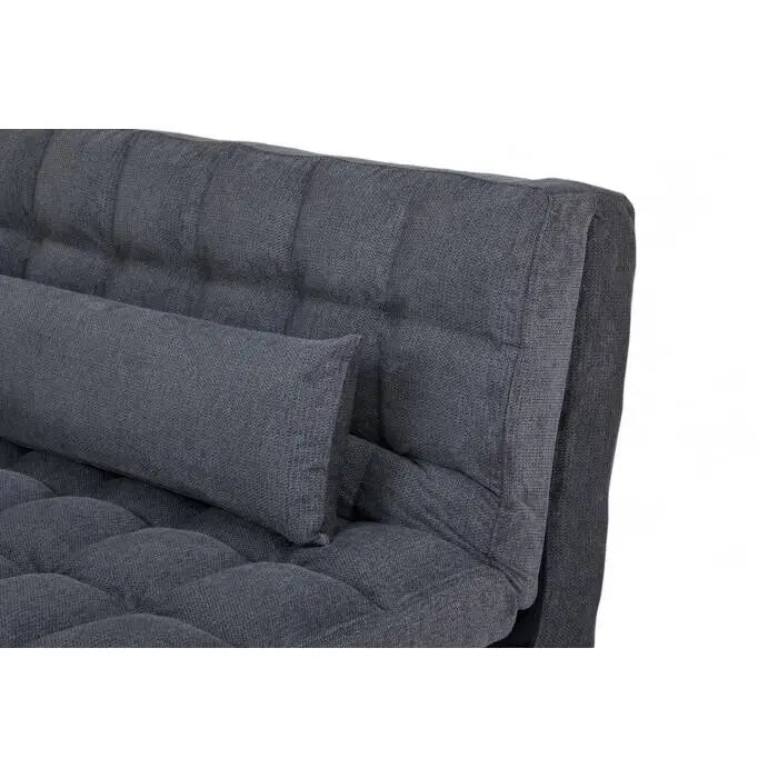 Sofá Cama Coral Tamaño Full Color Gris Oscuro