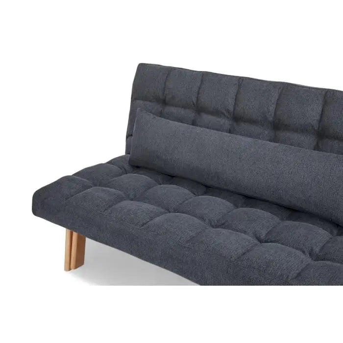 Sofá Cama Coral Tamaño Full Color Gris Oscuro