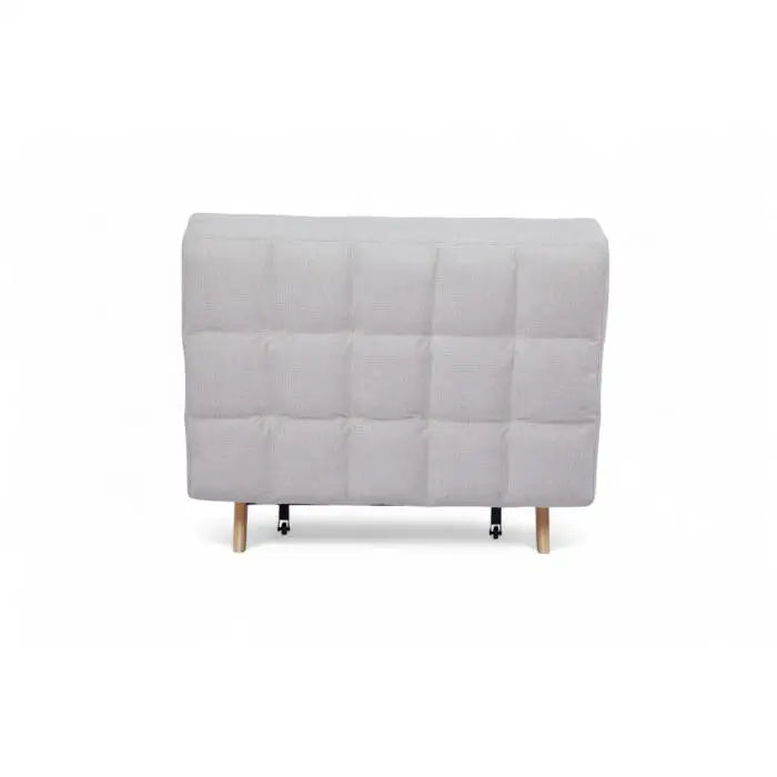 Sofá Cama Coral Tamaño Twin Color Gris Claro