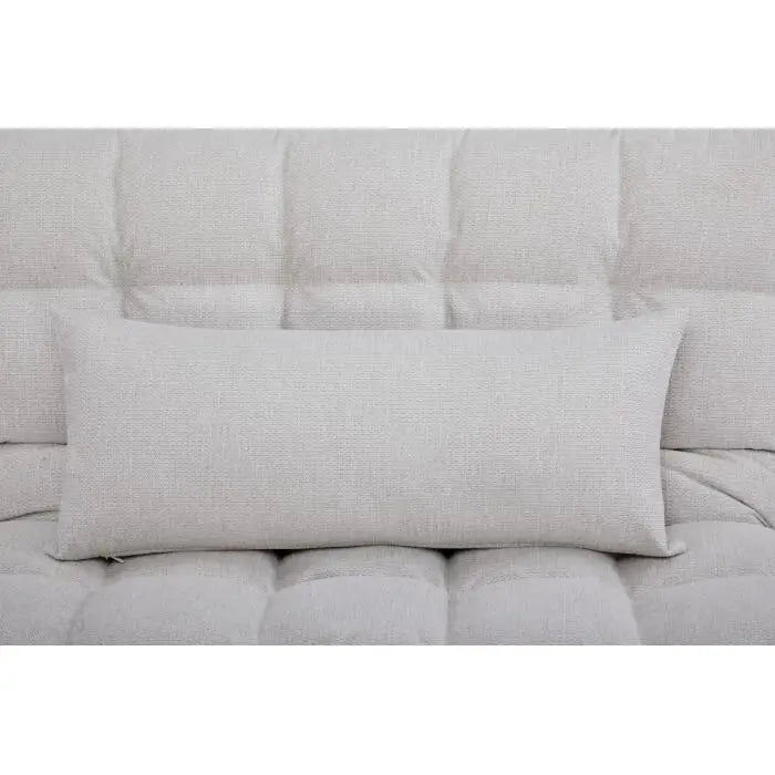 Sofá Cama Coral Tamaño Twin Color Gris Claro