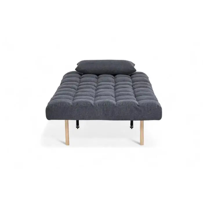 Sofá Cama Coral Tamaño Twin Color Gris Oscuro