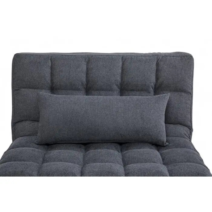 Sofá Cama Coral Tamaño Twin Color Gris Oscuro