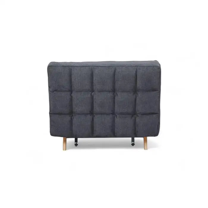 Sofá Cama Coral Tamaño Twin Color Gris Oscuro