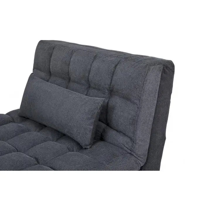 Sofá Cama Coral Tamaño Twin Color Gris Oscuro