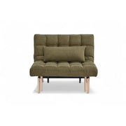 Sofá Cama Coral Tamaño Twin Color Verde