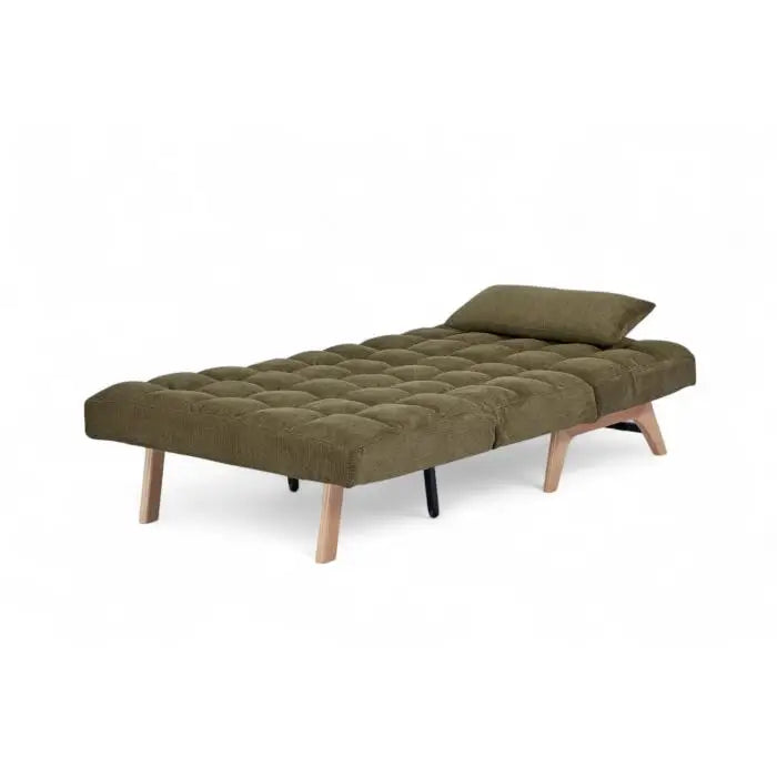 Sofá Cama Coral Tamaño Twin Color Verde