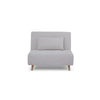Sofá Cama Space Tamaño Twin Color Gris