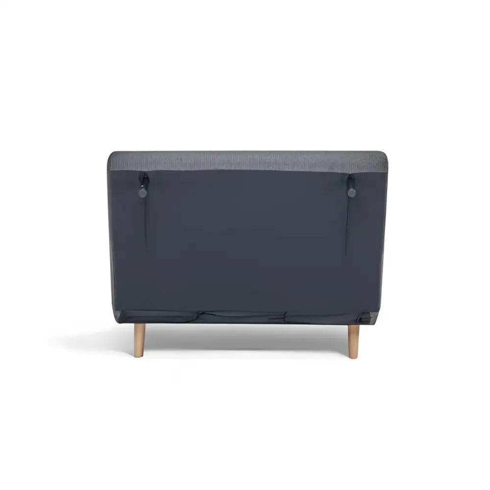 Sofá Cama Space Tamaño Twin Color Gris Oscuro