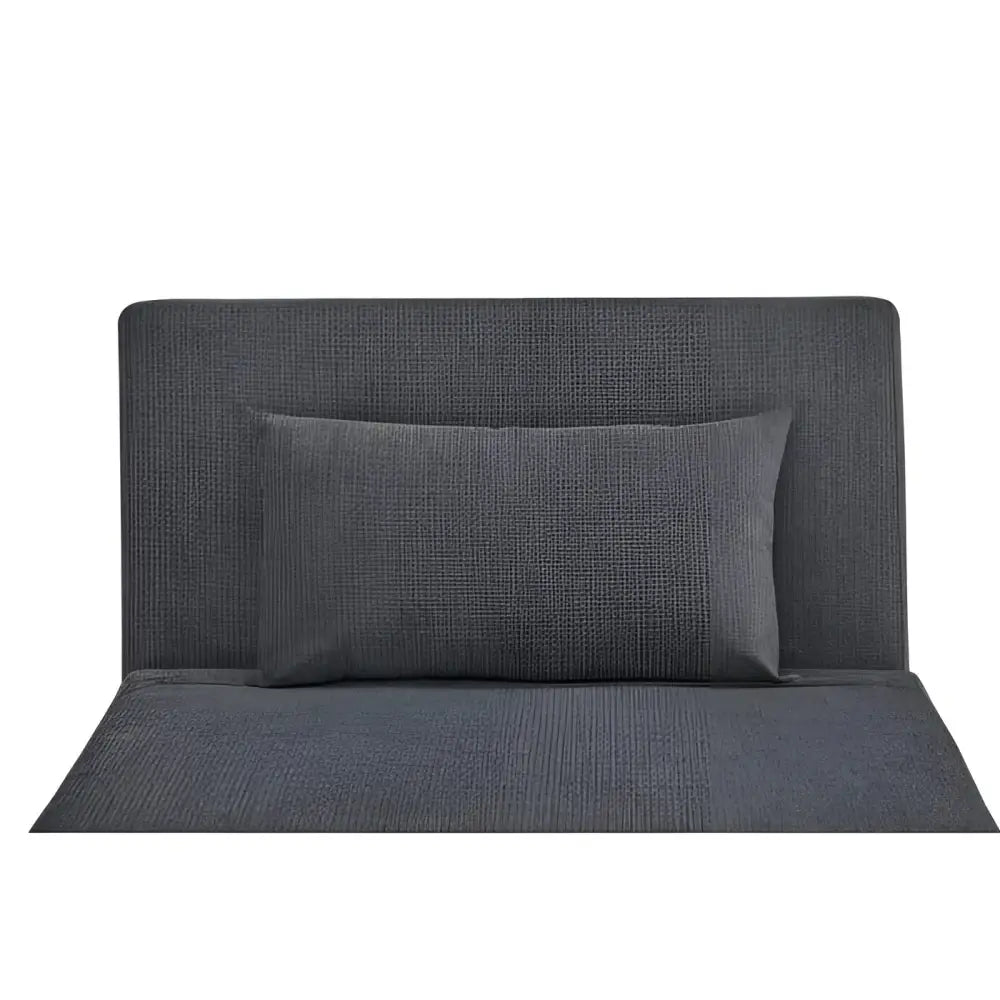 Sofá Cama Space Tamaño Twin Color Gris Oscuro