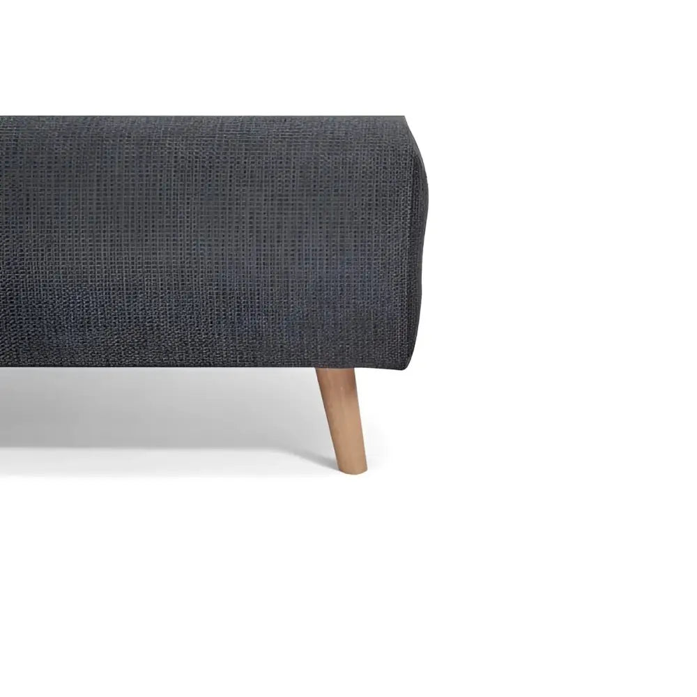 Sofá Cama Space Tamaño Twin Color Gris Oscuro