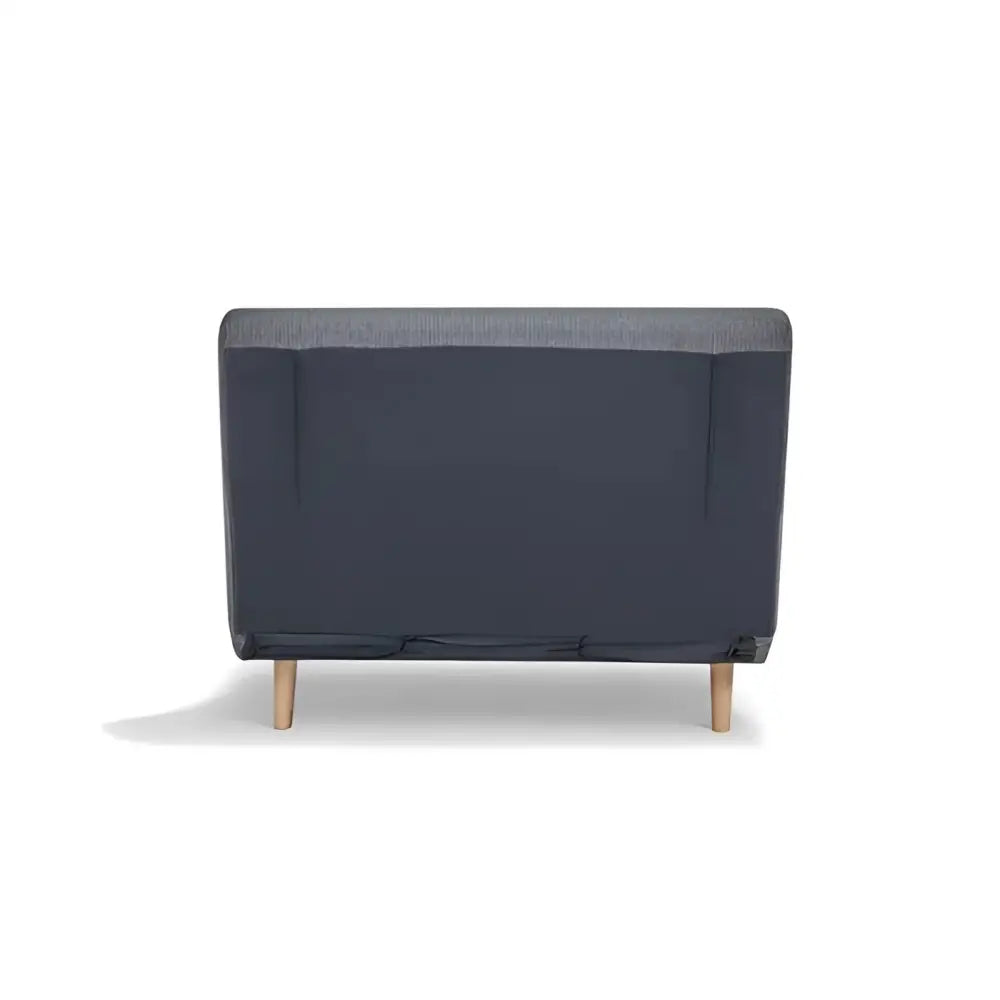 Sofá Cama Space Tamaño Twin Color Gris Oscuro