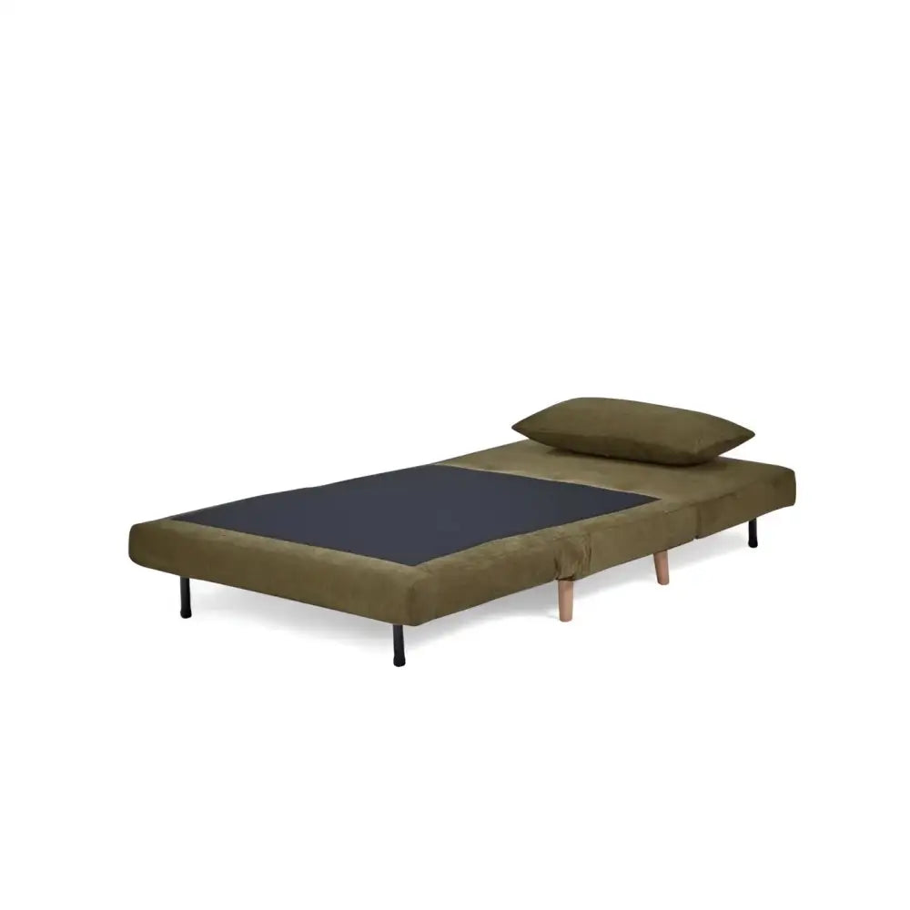 Sofá Cama Space Tamaño Twin Color Verde