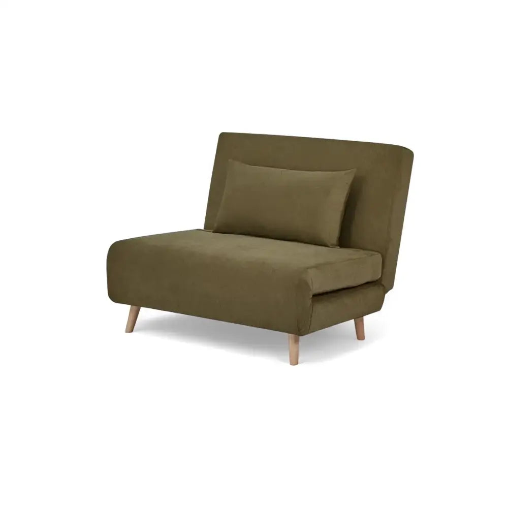 Sofá Cama Space Tamaño Twin Color Verde