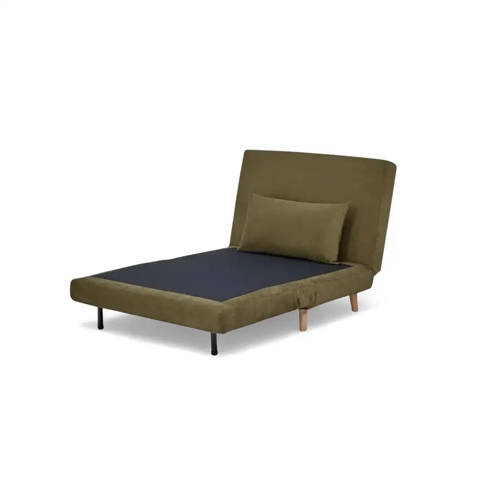 Sofá Cama Space Tamaño Twin Color Verde