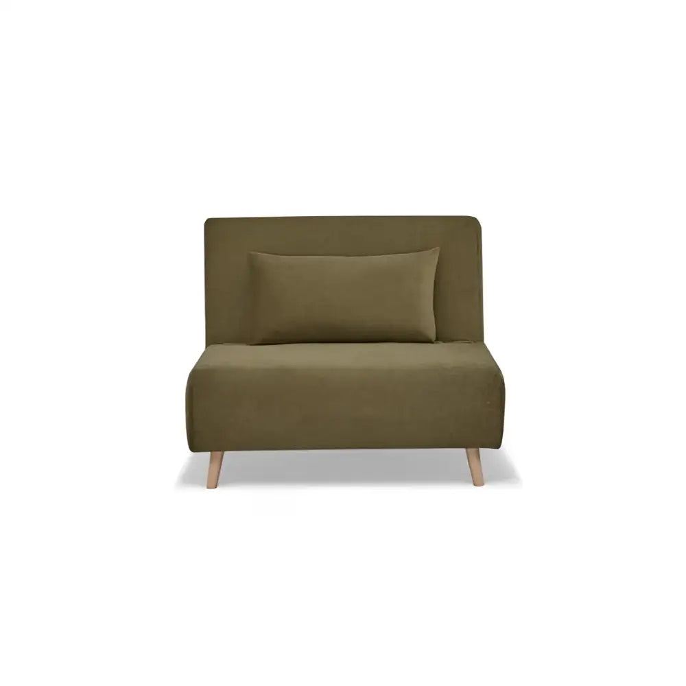 Sofá Cama Space Tamaño Twin Color Verde
