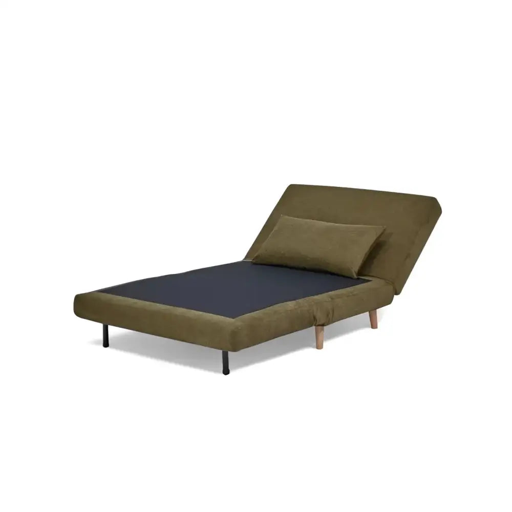 Sofá Cama Space Tamaño Twin Color Verde