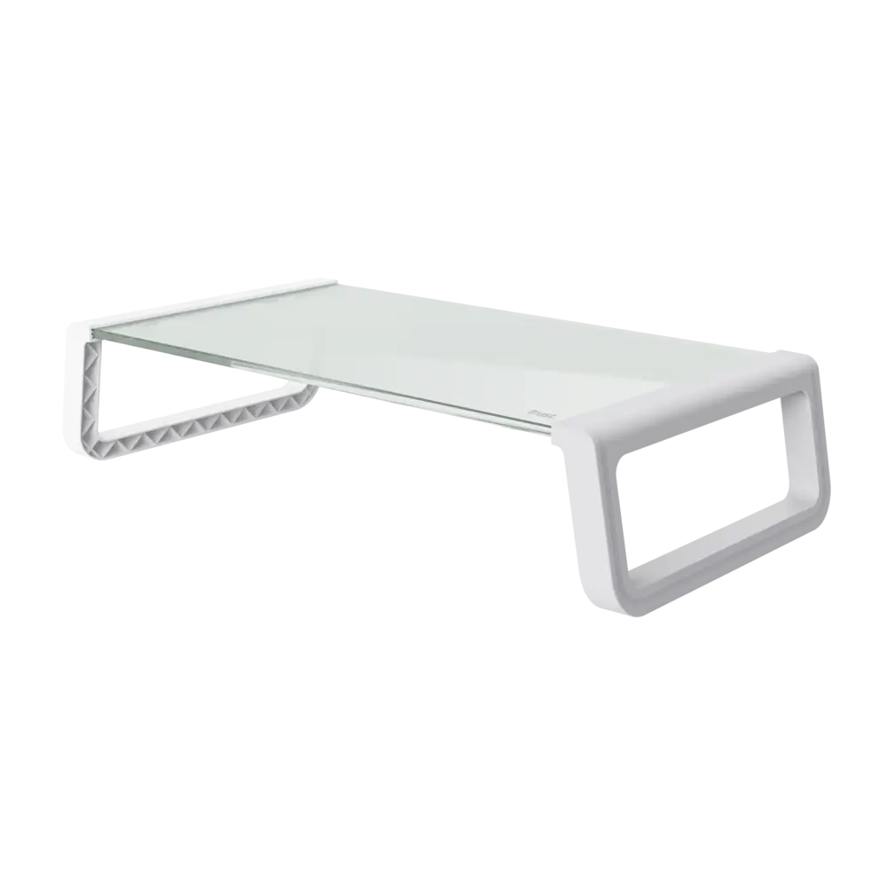 Soporte para Monitor de Cristal Templado Blanco Trust (25351) - monitor