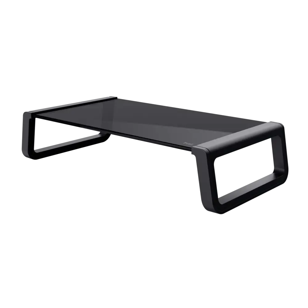 Soporte para Monitor de Cristal Templado Negro Trust (25271) - monitor