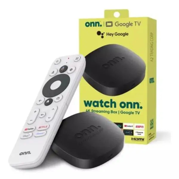 Streaming Box Watch Onn con Google TV 4K - Dispositivo