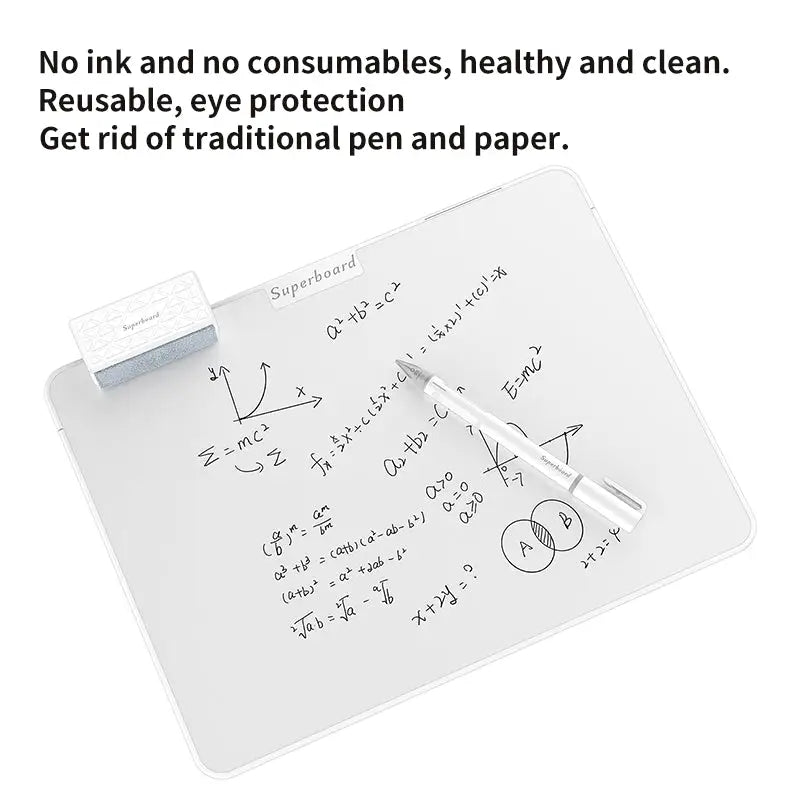 Tablet de Escritura Magnética Superboard 15” Blanca (XS-B15-E) - Tablets