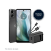 Teléfono Celular Motorola E14 - 2 + 2GB RAM - 64GB - Gris - Celulares