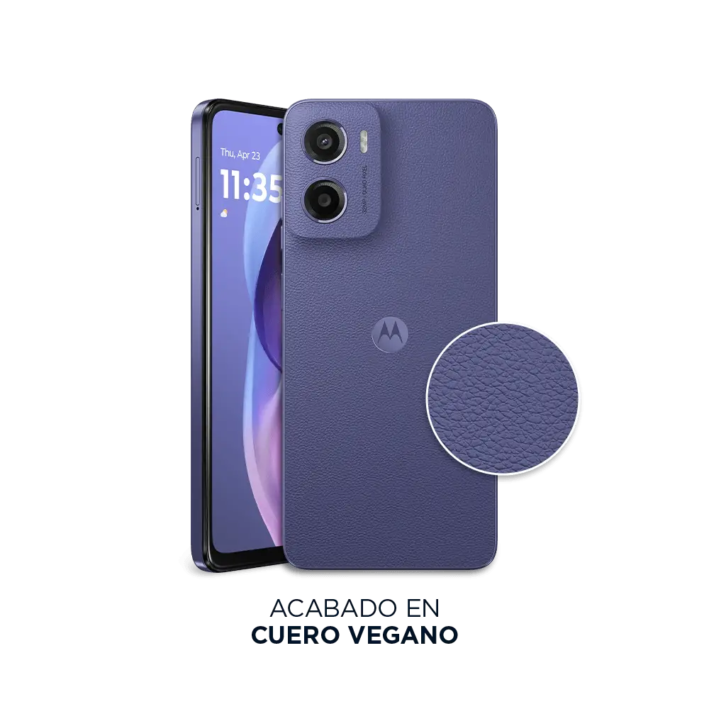 Teléfono Celular Motorola E15 - 2 + 4GB RAM - 64GB - Morado - Celulares
