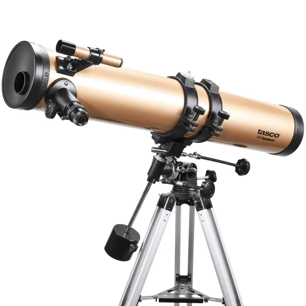 Telescopio Tasco Luminova 114X900mm Gold Reflector (40114675)