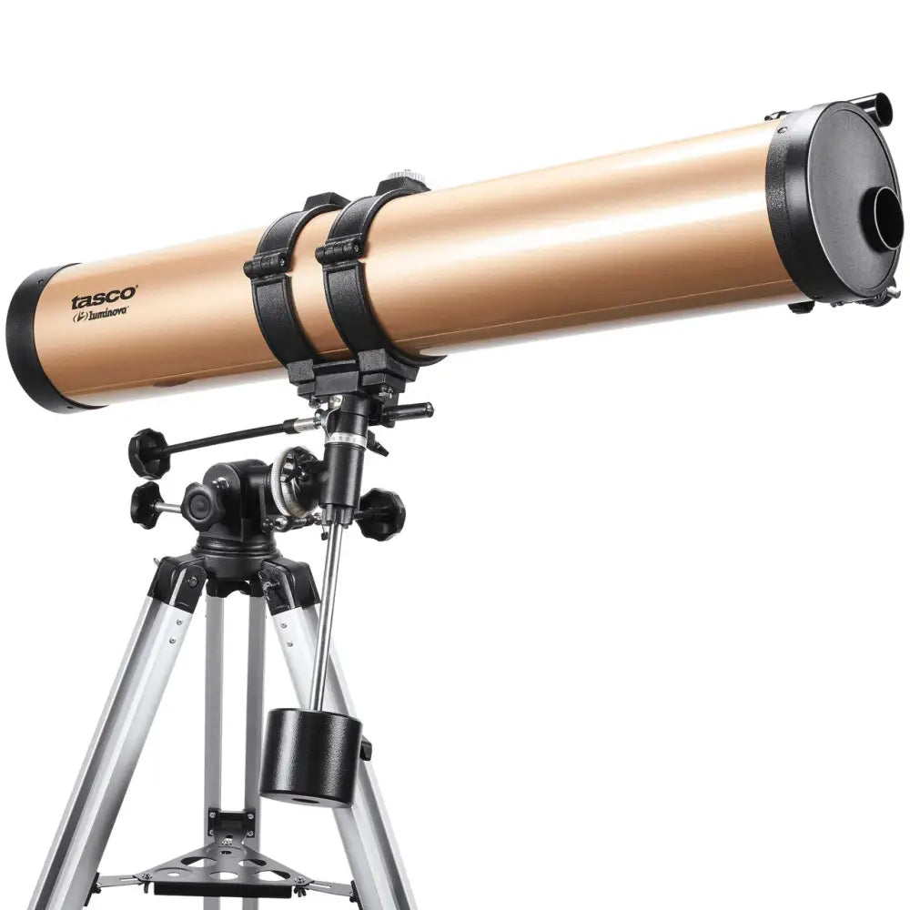Telescopio Tasco Luminova 114X900mm Gold Reflector (40114675)