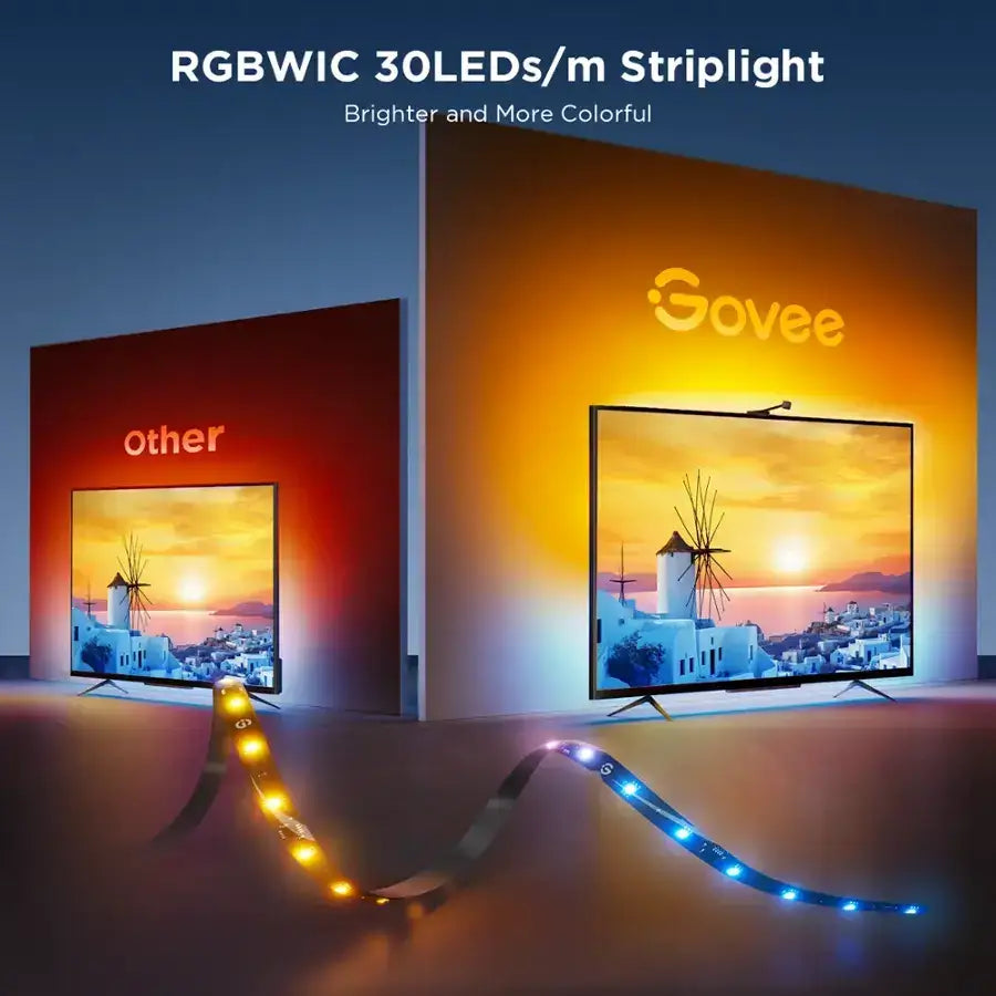 Tira de Luces LED DreamView para TV 55″-65″ Govee (H6098AD1) - Cinta