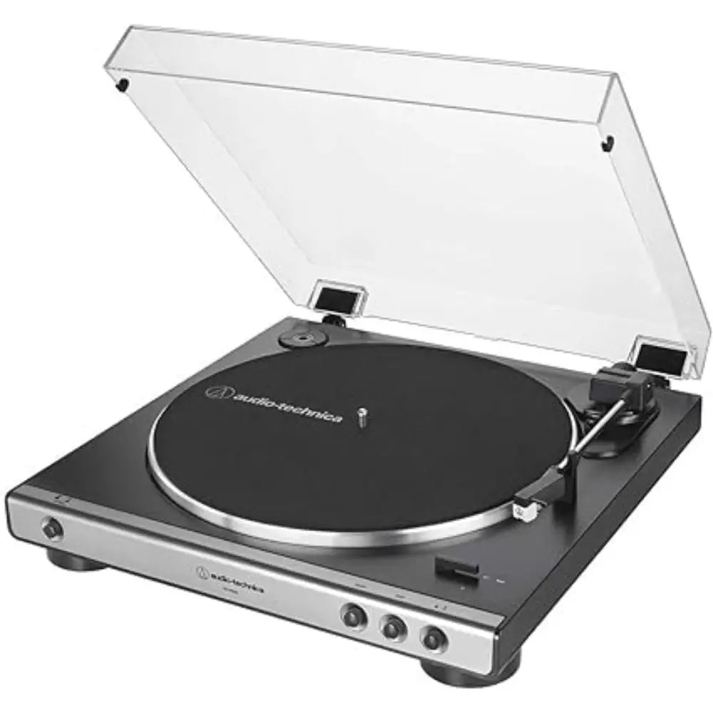 Tocadiscos de Transmisión por Correa Automático Gris Audio-Technica (AT-LP60X-GM)