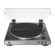Tocadiscos de Transmisión por Correa Automático Gris Audio-Technica (AT-LP60X-GM)