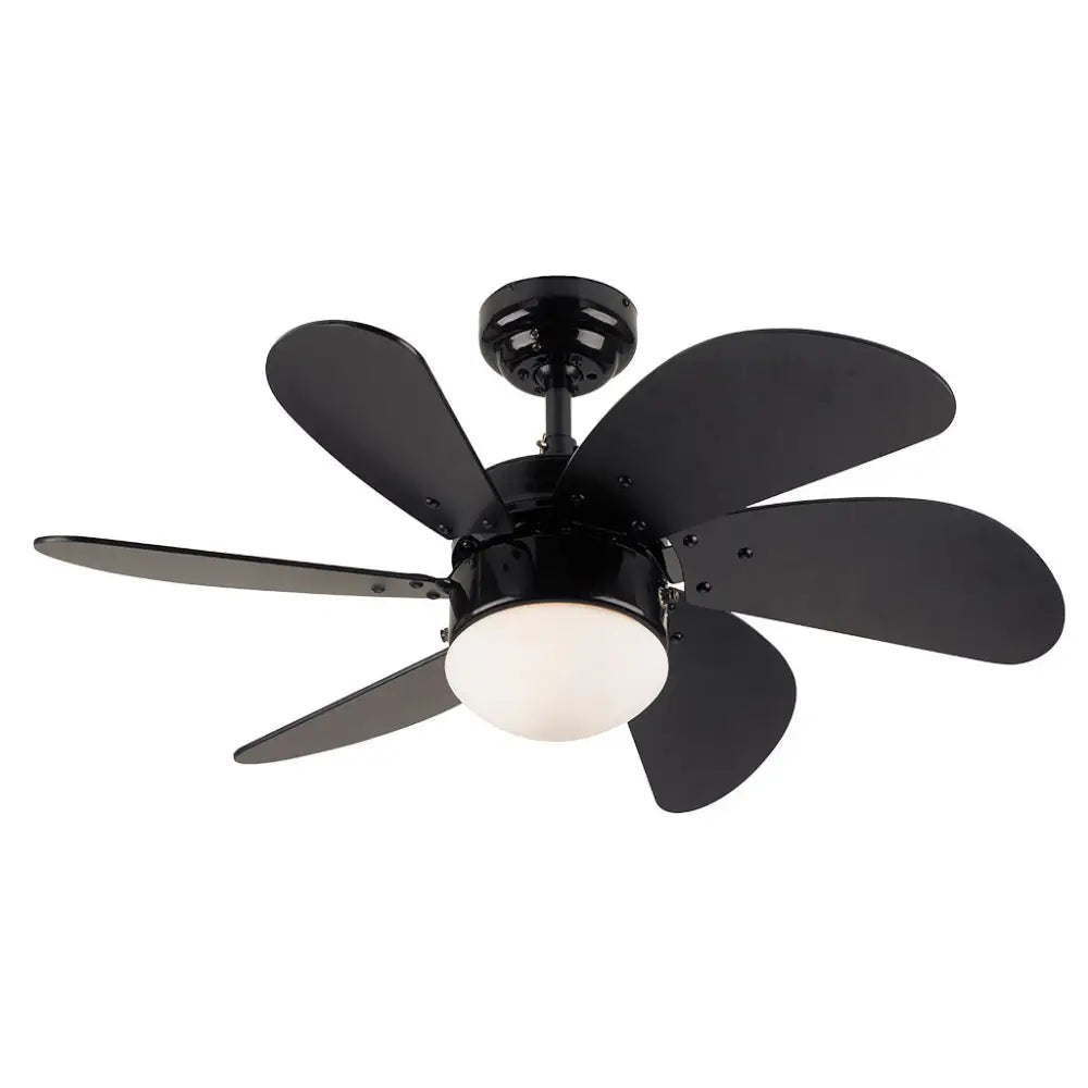 Ventilador de Techo 30’’ Turbo Swirl con 6 Aspas Negro Westinghouse (78301) - Abanico