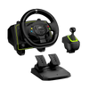 Volante con Pedales y Palanca Negro Genius RS2 Speedmaster X2 para Pc Xbox PS - Volantes
